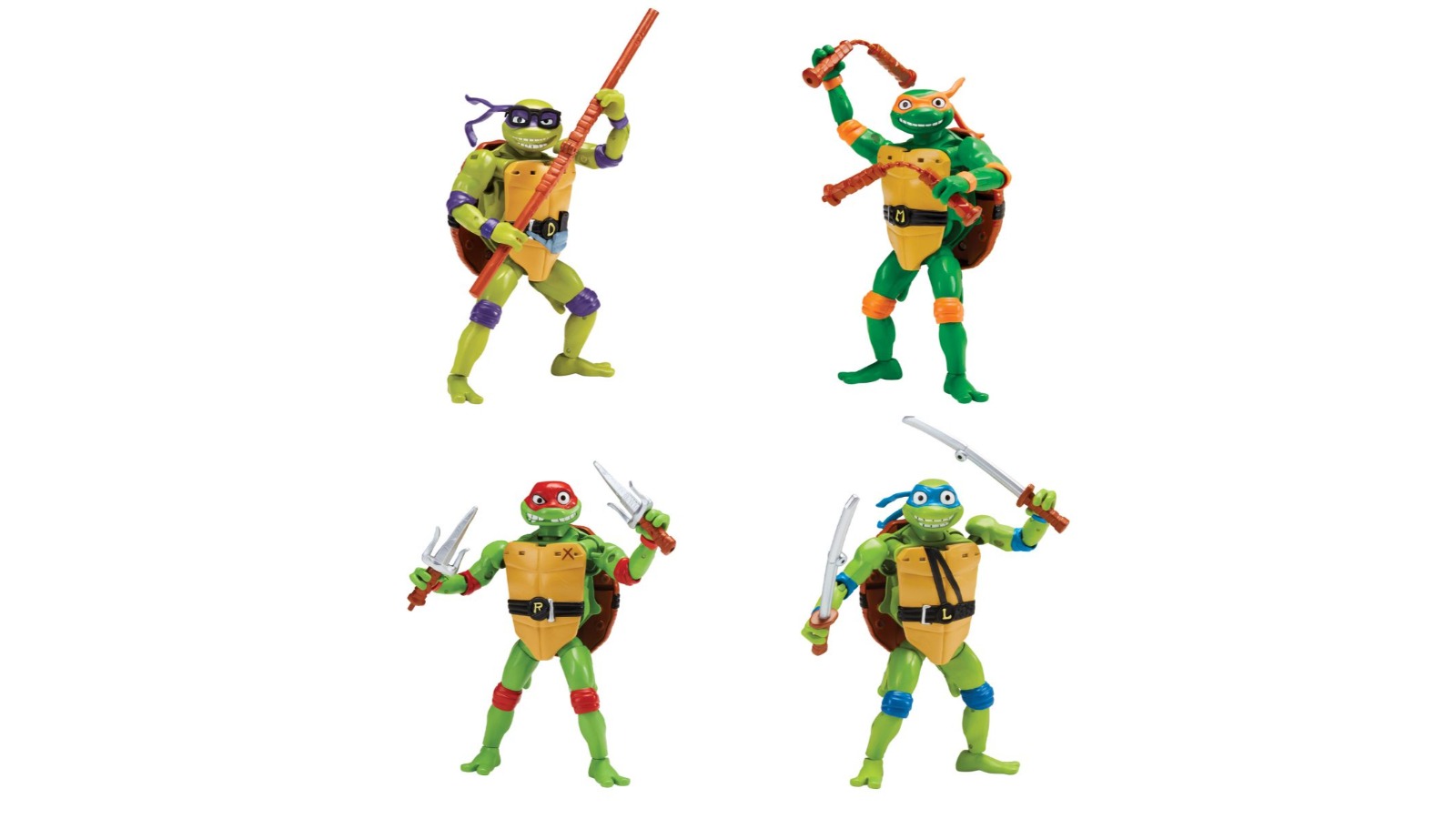 Playmates Toys Teenage Mutant Ninja Turtles Deluxe Mutations Action Figure
