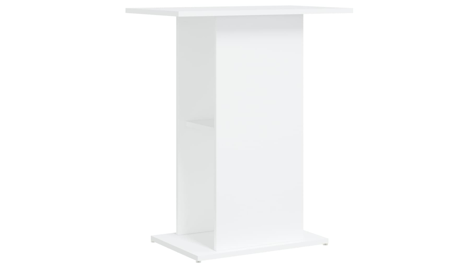 vidaXL White Engineered Wood 60.5 x 36 x 72.5cm Aquarium Stand