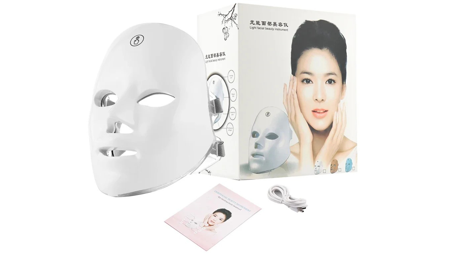 NNEOBA 7 Color LED Wireless Treatment Facial Mask