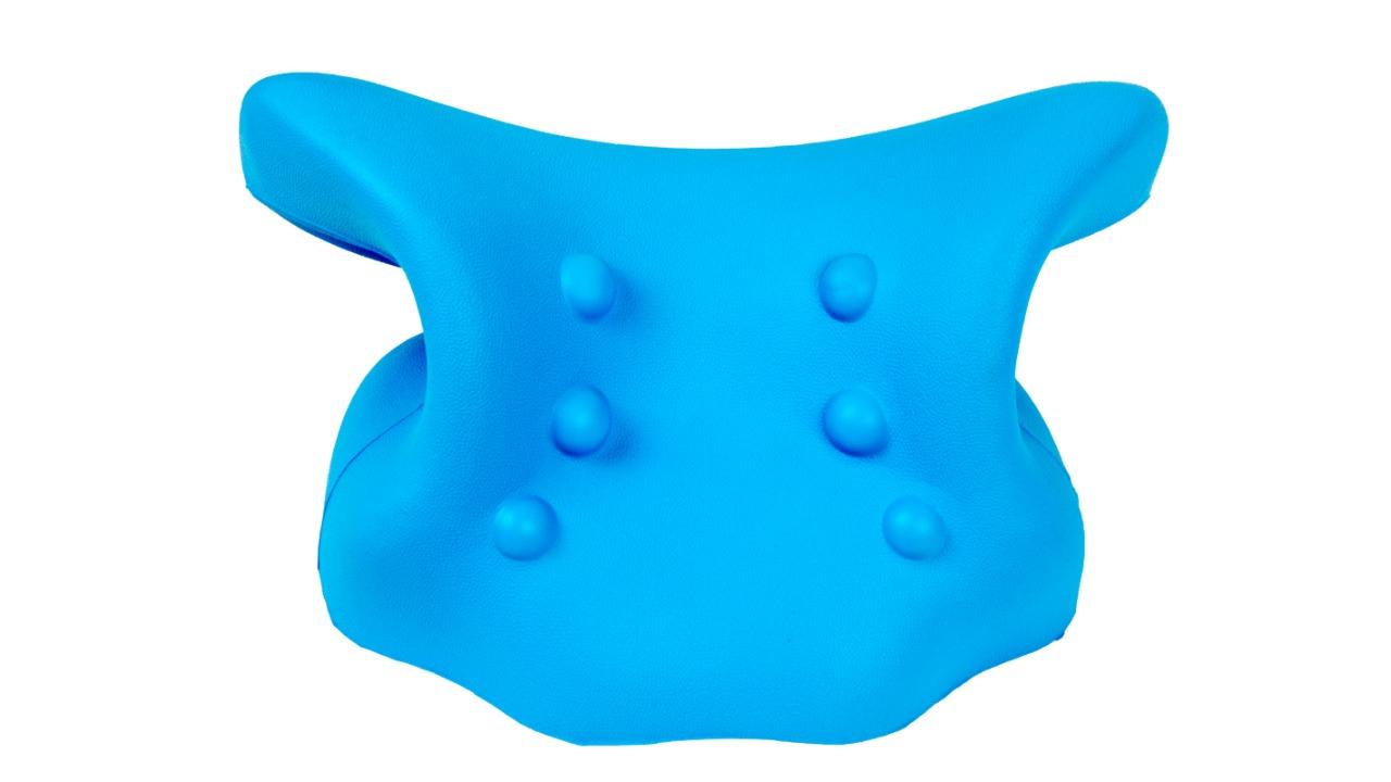 Serrano Cervical Pain Relief Travel Neck Pillow - Blue