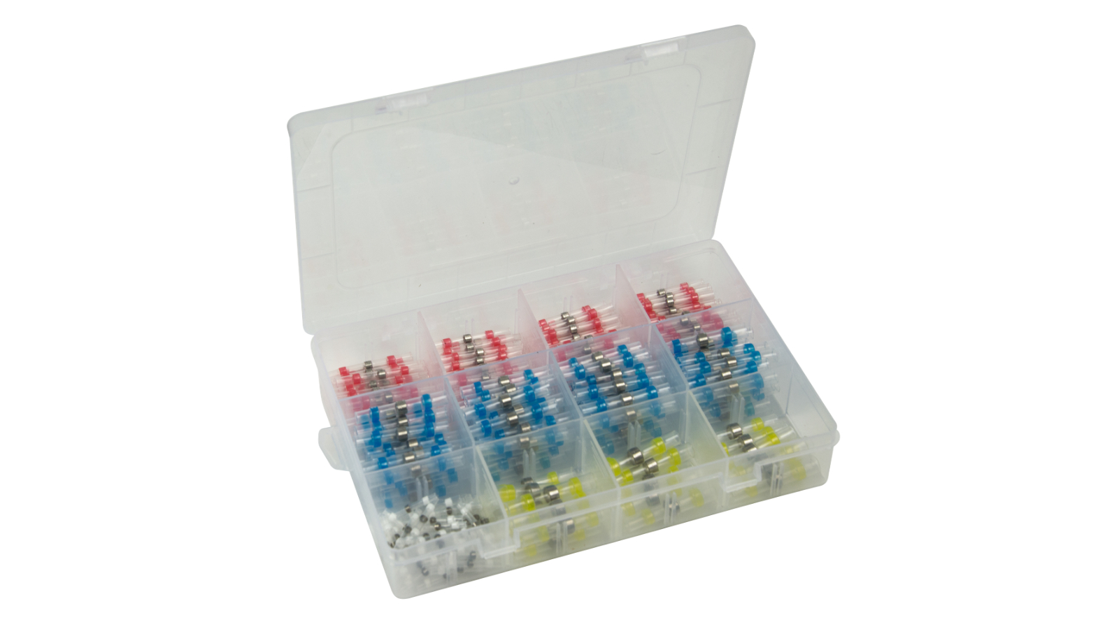 Serrano 250 Piece Waterproof Solder Seal Sleeve Heat Shrink Butt Wire Connector Terminal