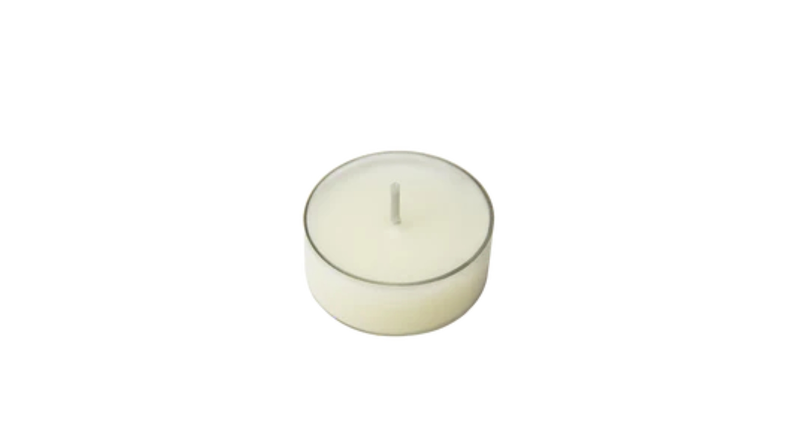Serrano Unscented Soy Wax Tealight Candles Set - 100 Piece