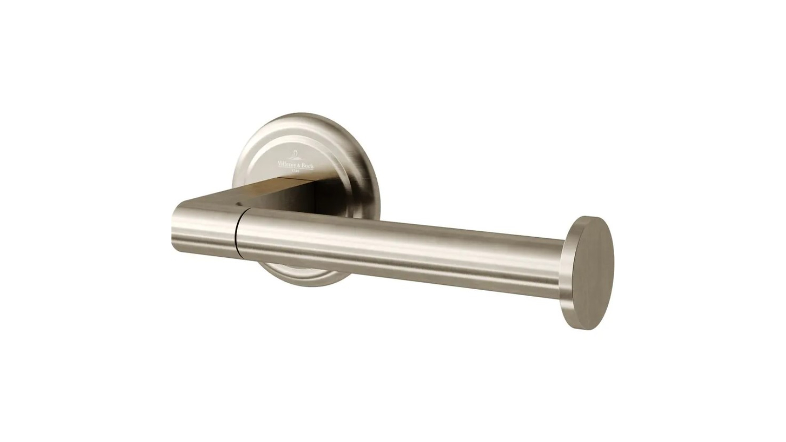 Villeroy & Boch Avia 2.0 Toilet Roll Holder Right Hand Facing - Brushed Nickel