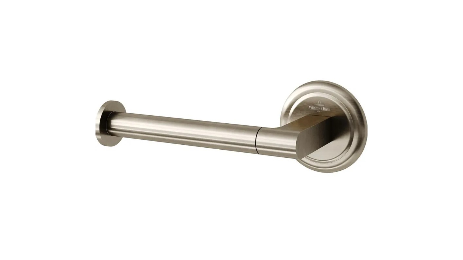 Villeroy & Boch Avia 2.0 Toilet Roll Holder Left Hand Facing - Brushed Nickel