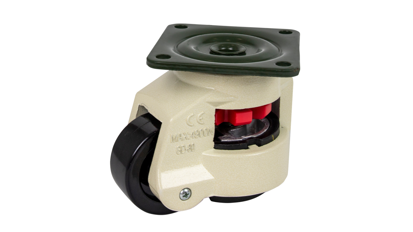 Serrano 4 Piece Leveling Casters Swivel Workbench Adjustable Wheel