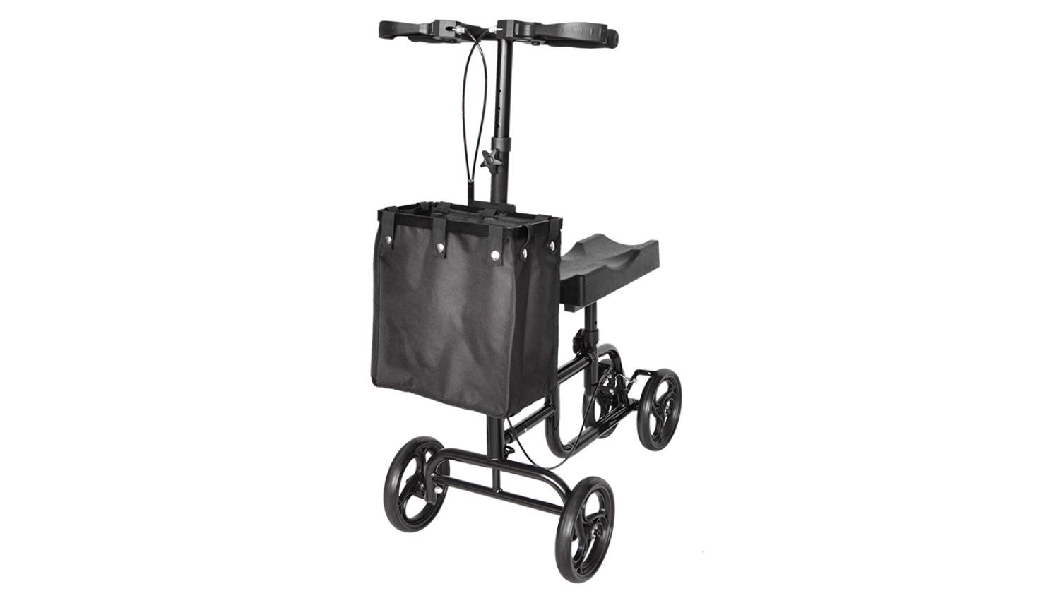 Serrano Wheelchair Portable Knee Walker Scooter Mobility - Black