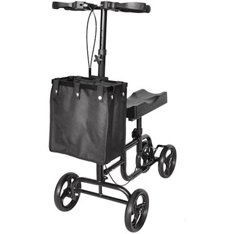 Serrano Wheelchair Portable Knee Walker Scooter Mobility - Black