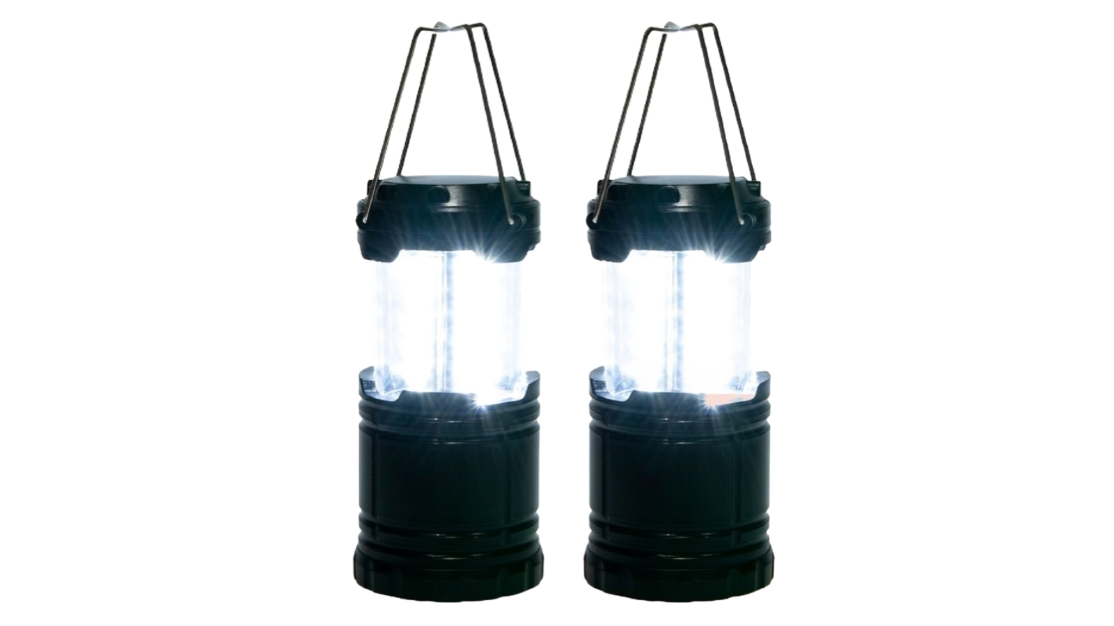 Serrano Pack of 2 Super Bright Portable LED Camping Lantern