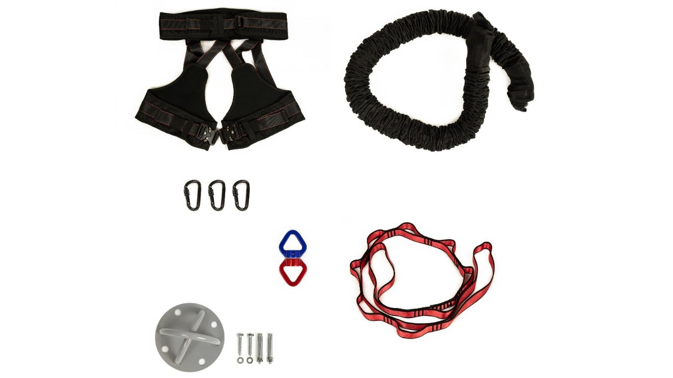 Serrano Black Heavy Bungee Cord Resistance Belt
