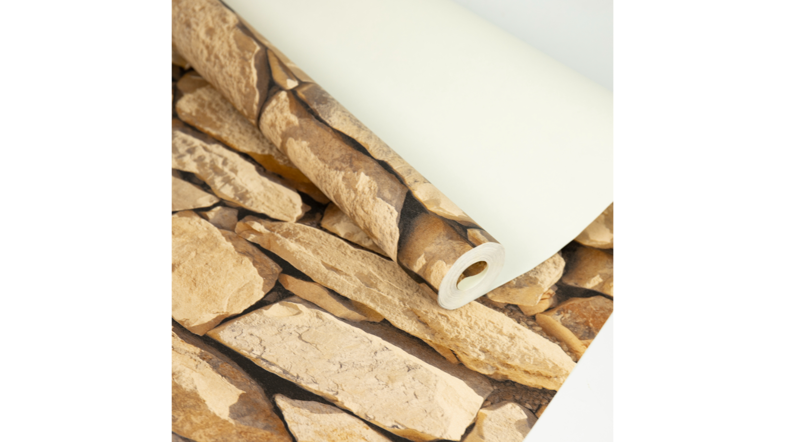 Serrano Rustic Rock Brick Wallpaper
