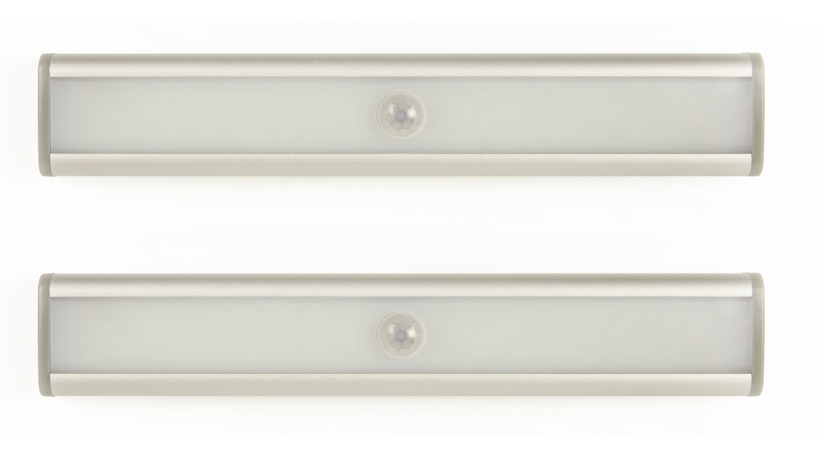 Serrano 2 Piece 46 LED Stick-on Wireless Under Cabinet Rechargeable Motion Sensor Closet Light