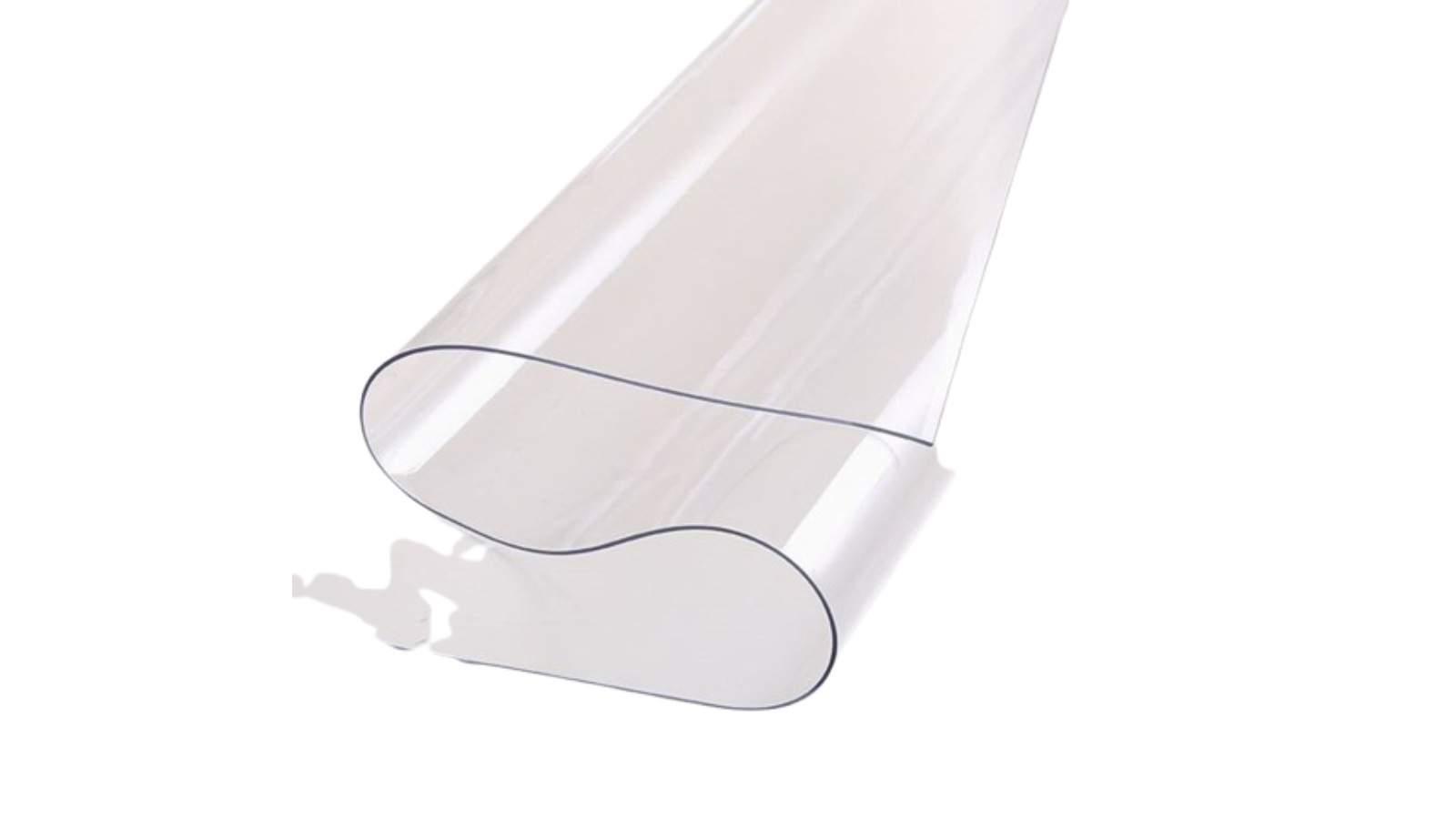 Serrano PVC Dining Table Cloth Plastic Protector Cover - 0.15cm