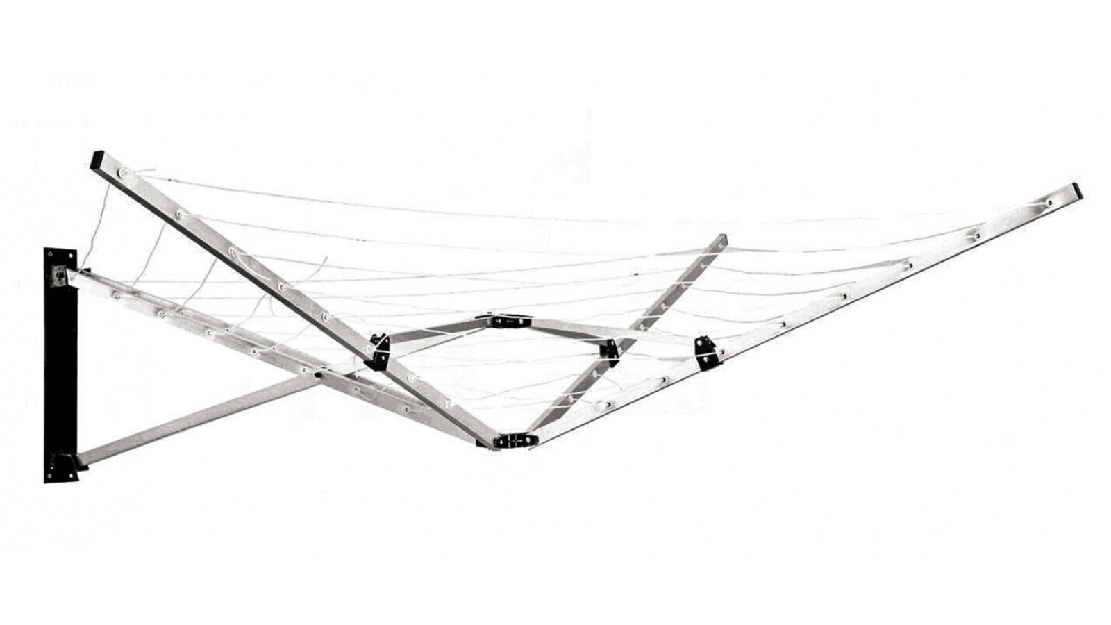 Serrano 5 Arm Wall Mounted Cloth Dryer Washing Line