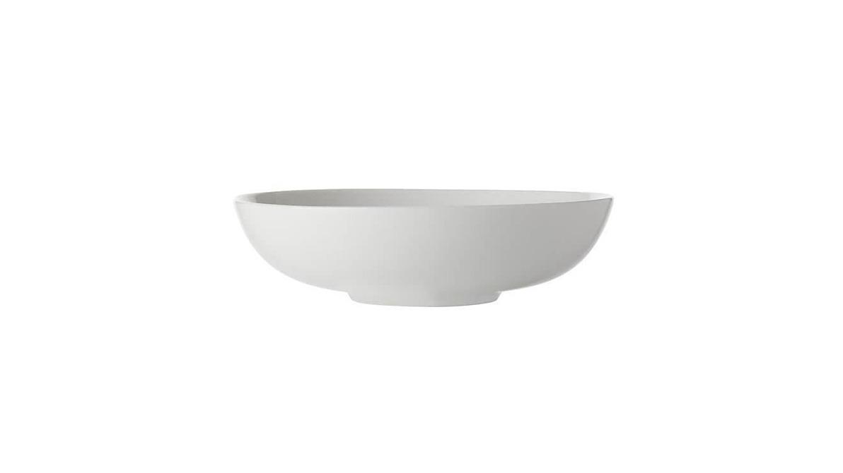 Maxwell and Williams 18.5cm White Shallow Porcelain Basics Coupe Bowl