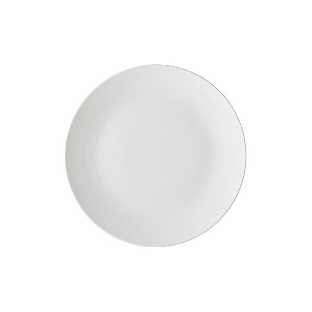 Maxwell and Williams 23cm White Basics Porcelain Coupe Entree Plate