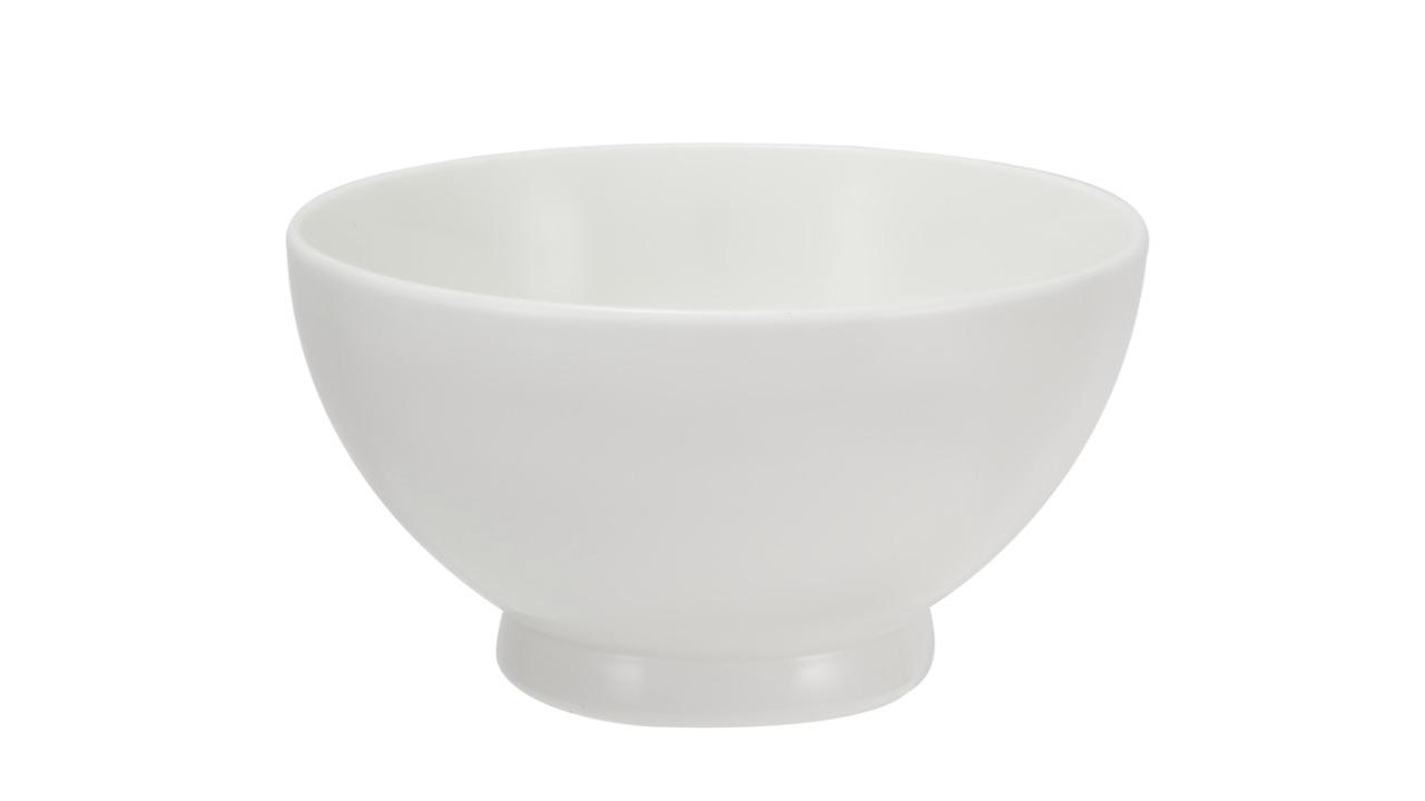 Maxwell and Williams White High Quality Porcelain Basics Rice Bowl - 15.5cm