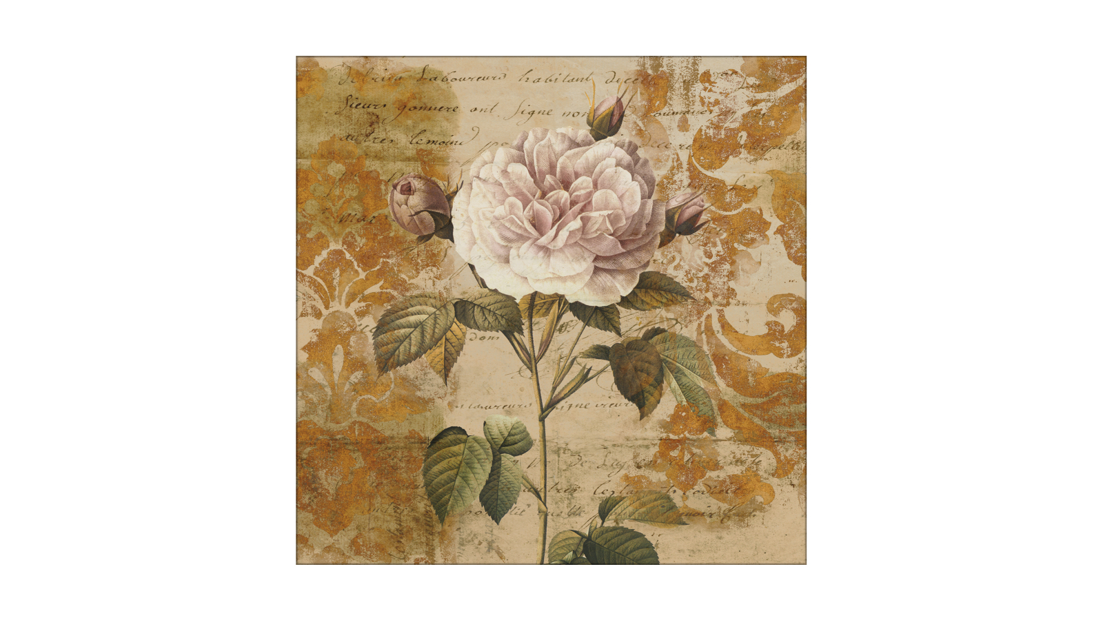 La Grolla Love Notes II Unframed Canvas Wall Art