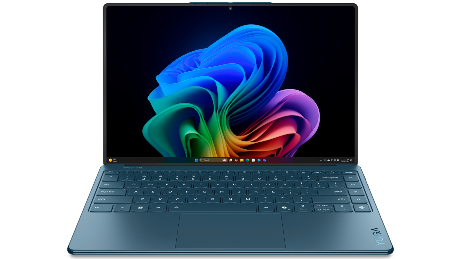 Lenovo Yoga Slim 9 14-inch OLED Intel Core Ultra 7-258V/32GB/1TB SSD CoPilot+ PC Laptop - Tidal Teal