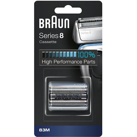 Braun Series 8 Shaver Replacement Foil Cassette - Silver