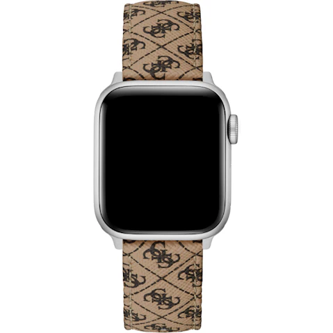 Guess Apple Watch Strap Quattro G Leather 1