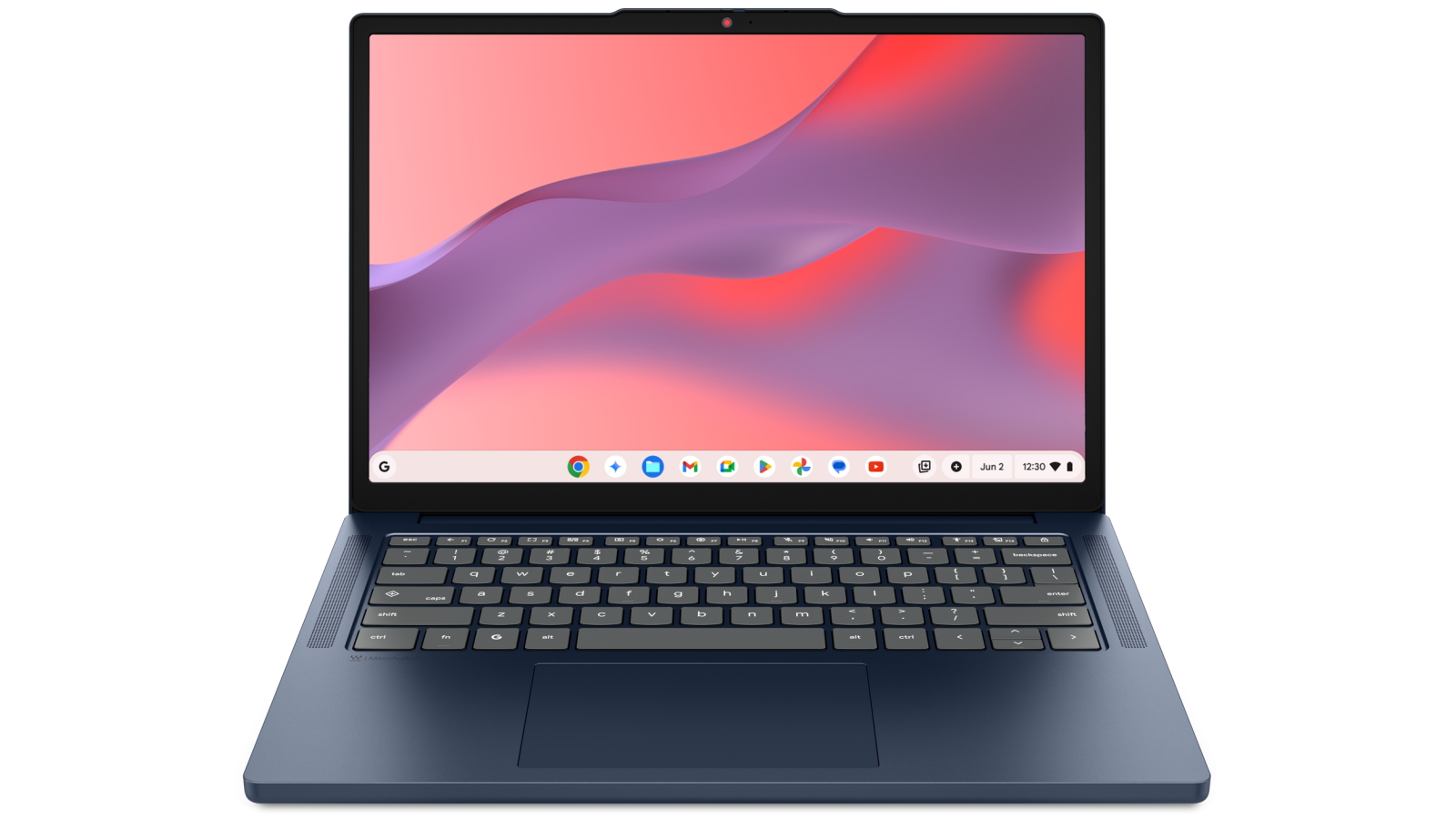 Lenovo Chromebook 14-inch Kompanio 540/4GB/128GB Laptop - Cosmic Blue