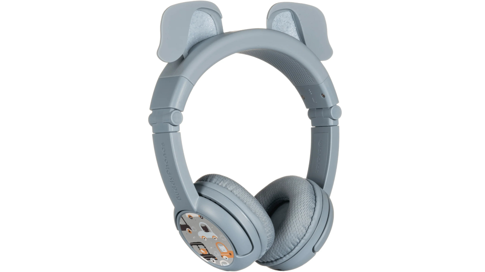 BuddyPhones PlayEars+ Animal Ears Wireless Headphone - Dog Blue