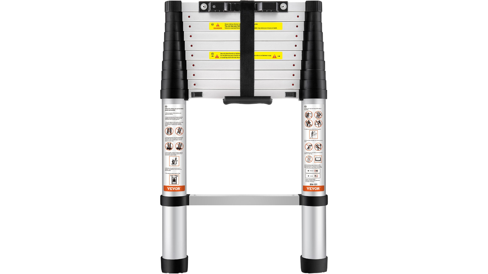 YS Aluminum Extension Telescoping Ladder