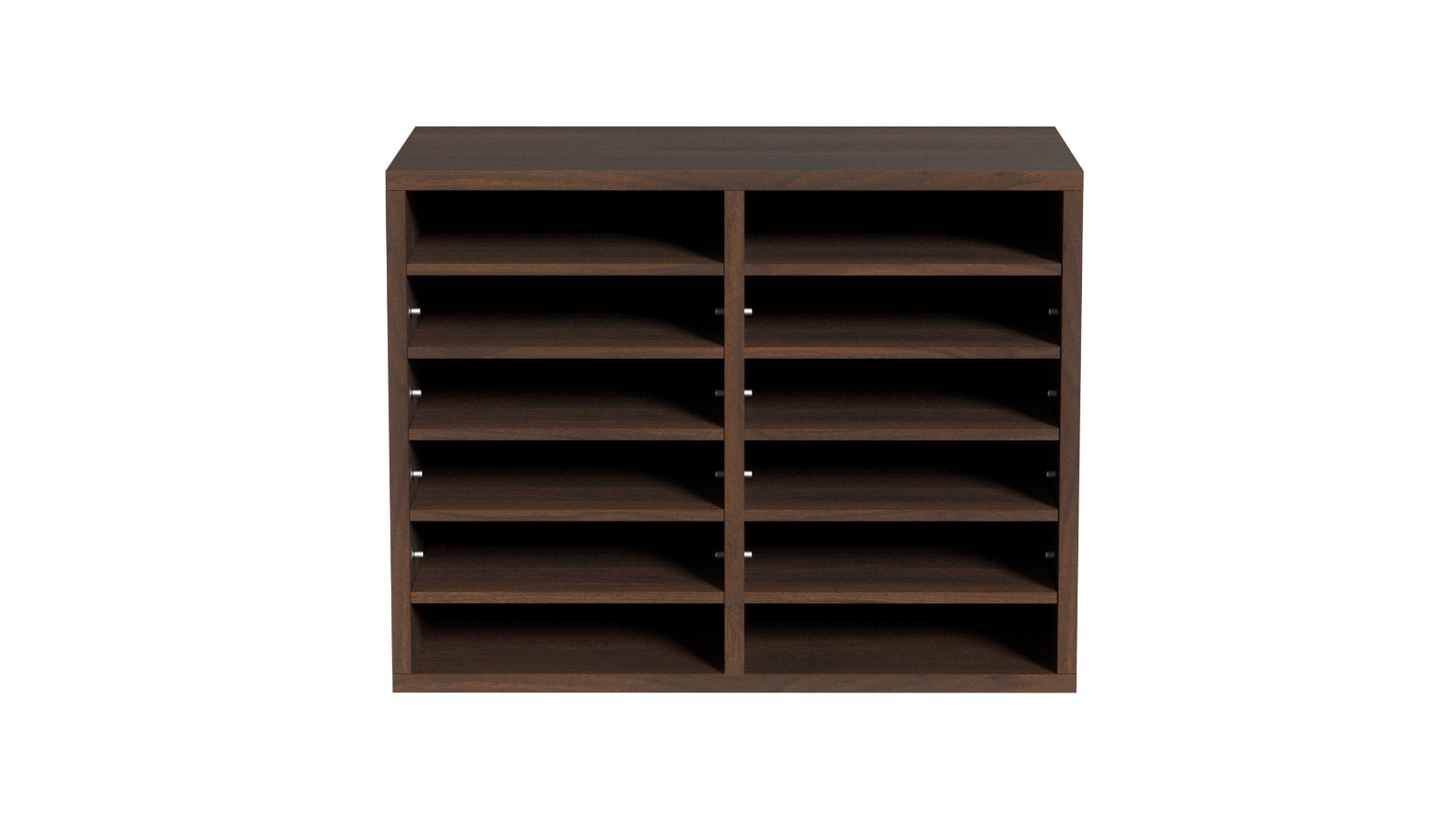 YS Adjustable Wood Literature Organizer