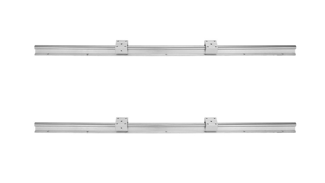 YS Pack of 2 SBR20 Linear Guide Rail - 100cm
