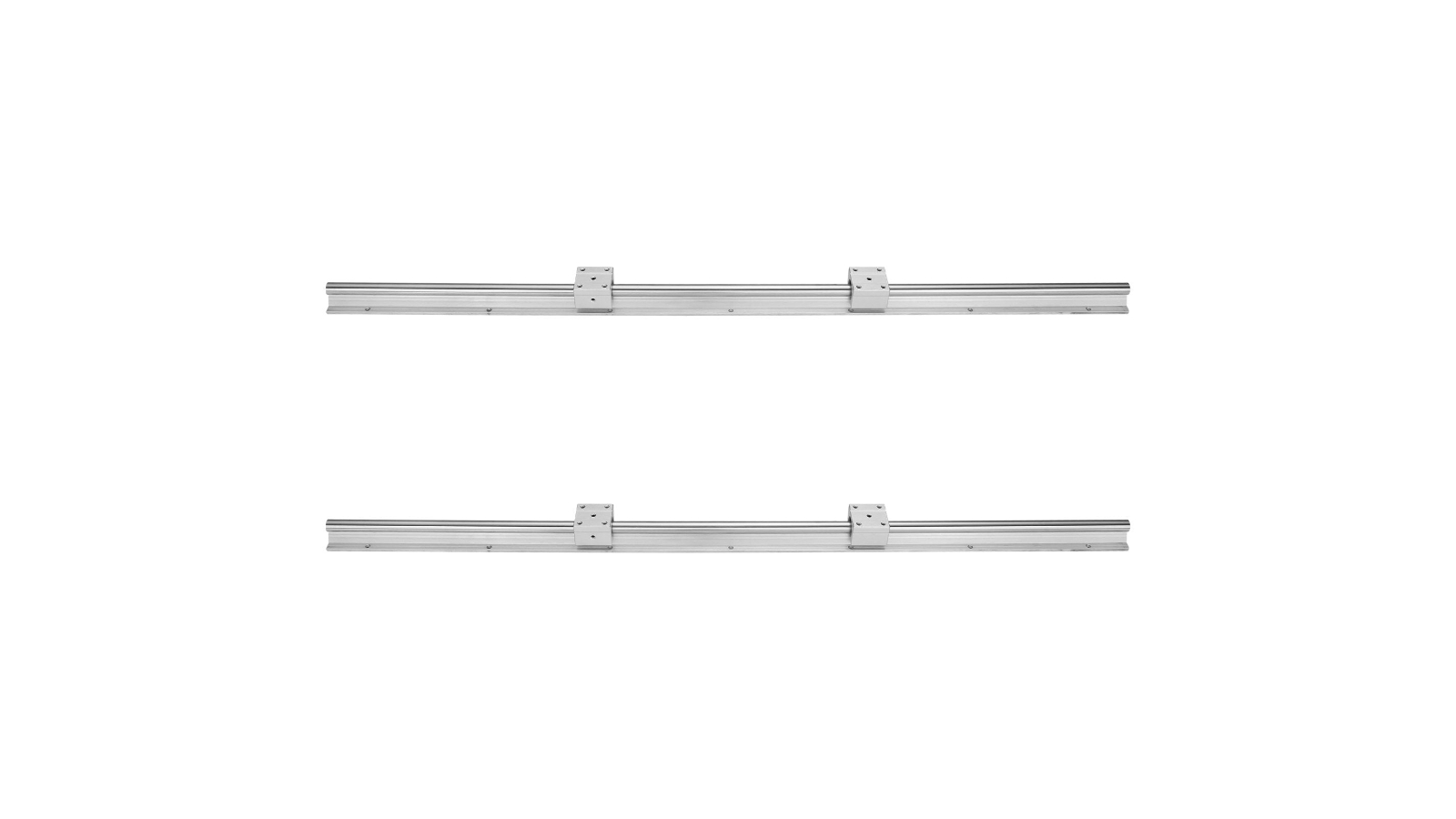 YS Pack of 2 SBR16 Linear Guide Rail - 100cm