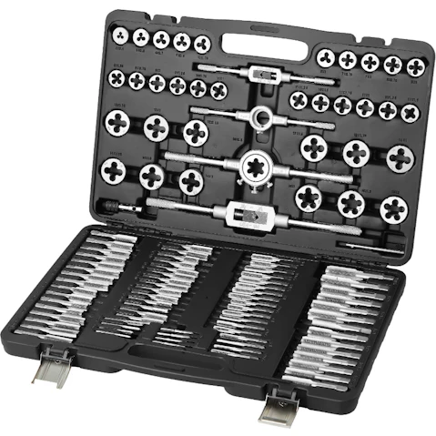 YS 110 Piece Metric Tap and Die
