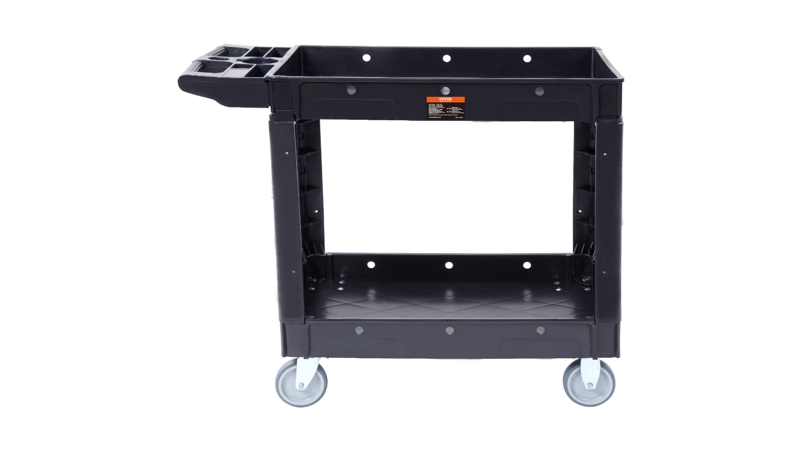 YS 2-Shelf Heavy-Duty Utility Cart
