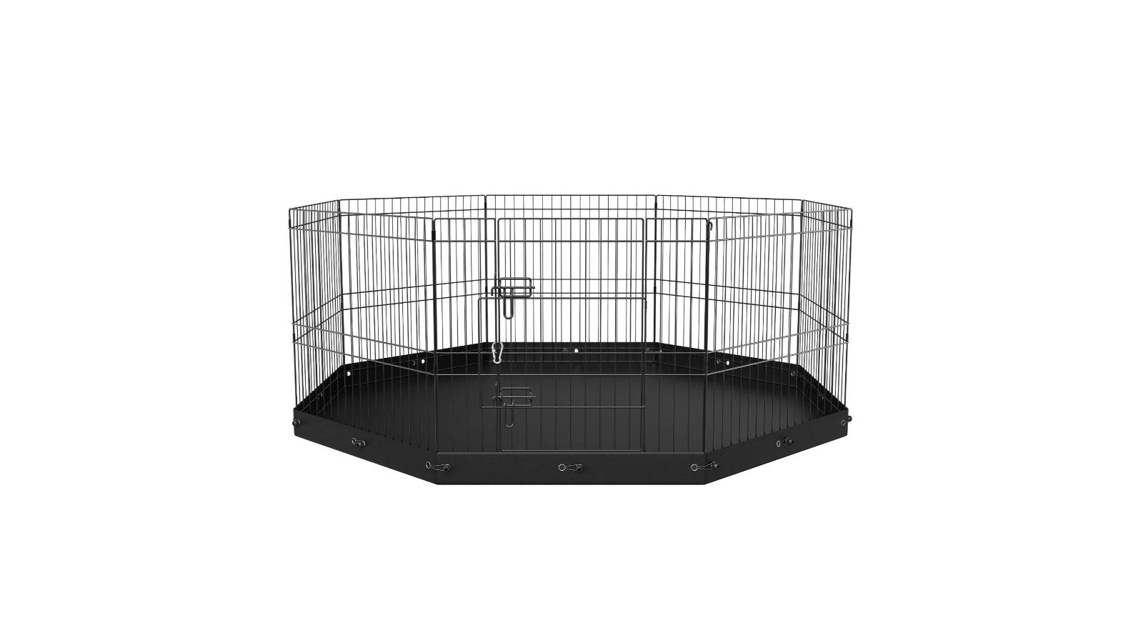 YS 8-Panel Foldable Metal Dog Playpen