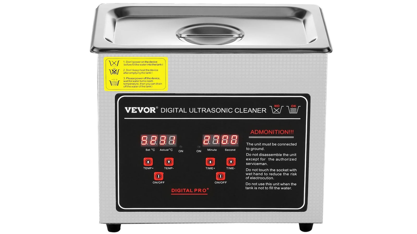 YS Ultrasonic Cleaner with Digital Timer and Heater