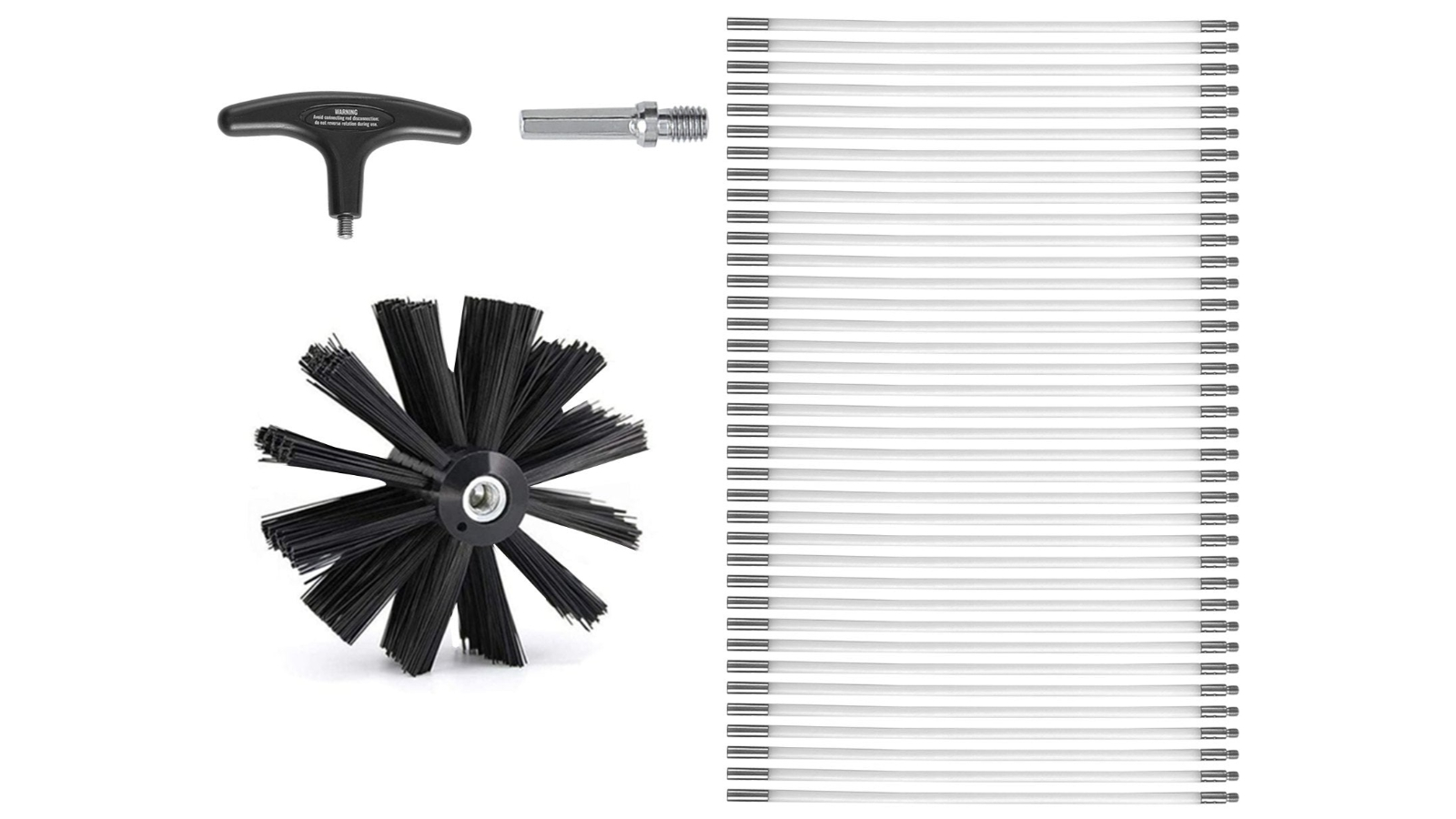 YS 15.24metre Dryer Vent Cleaner Kit