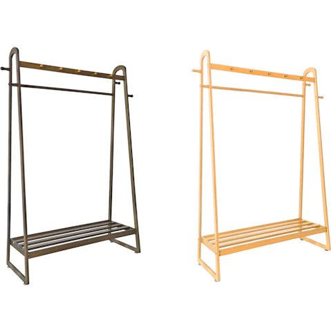 Serrano 100cm Slim Stylish Clothes Rack