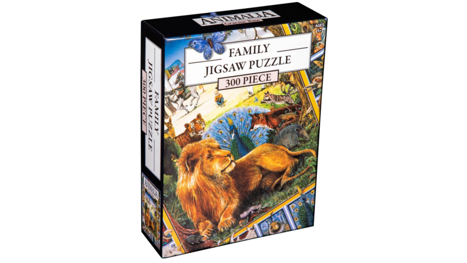 Animalia Book Cover 300 Piece Family Jigsaw Puzzle