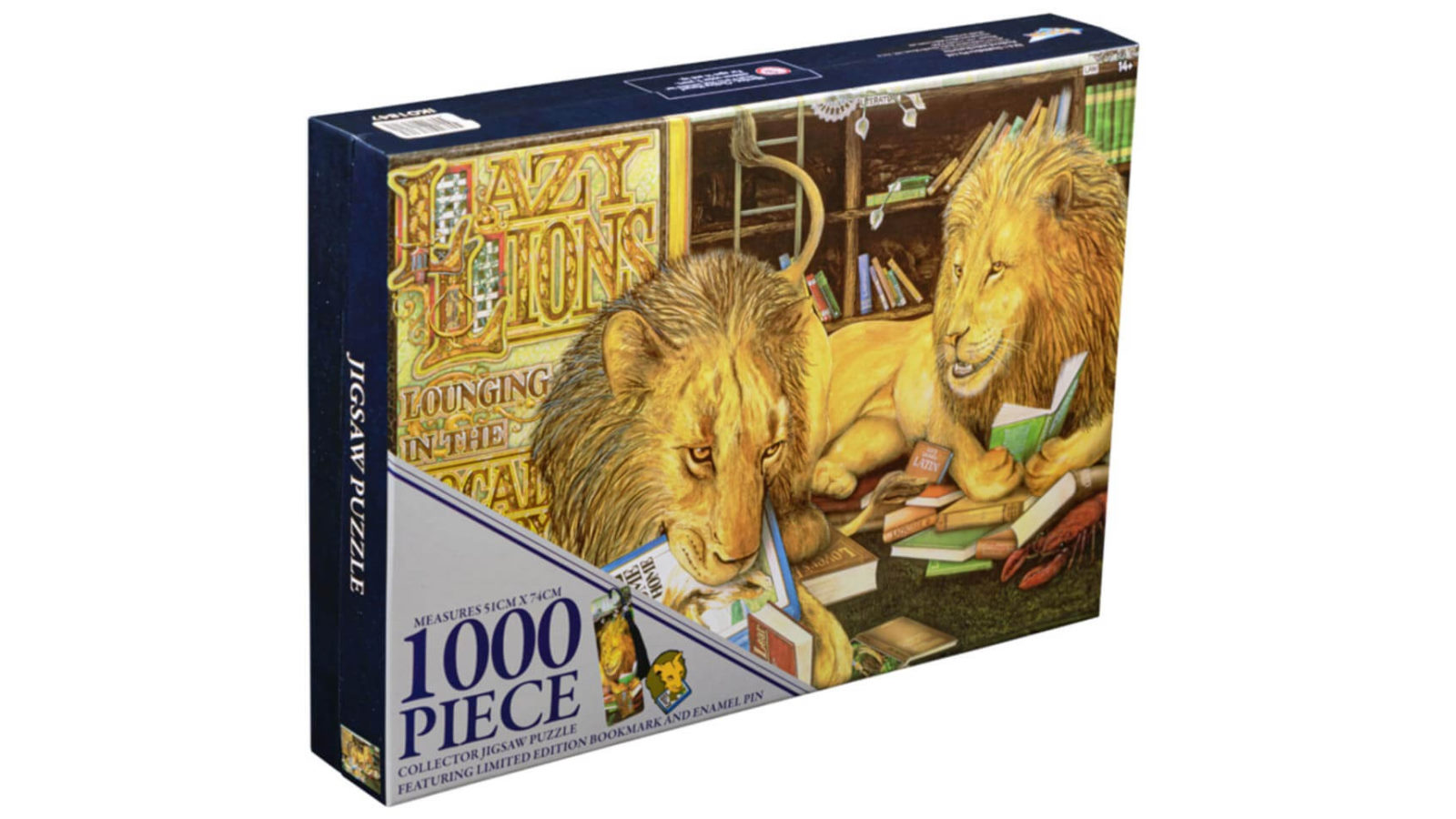 Animalia Lazy Lions 1000 Piece Collector Jigsaw Puzzle