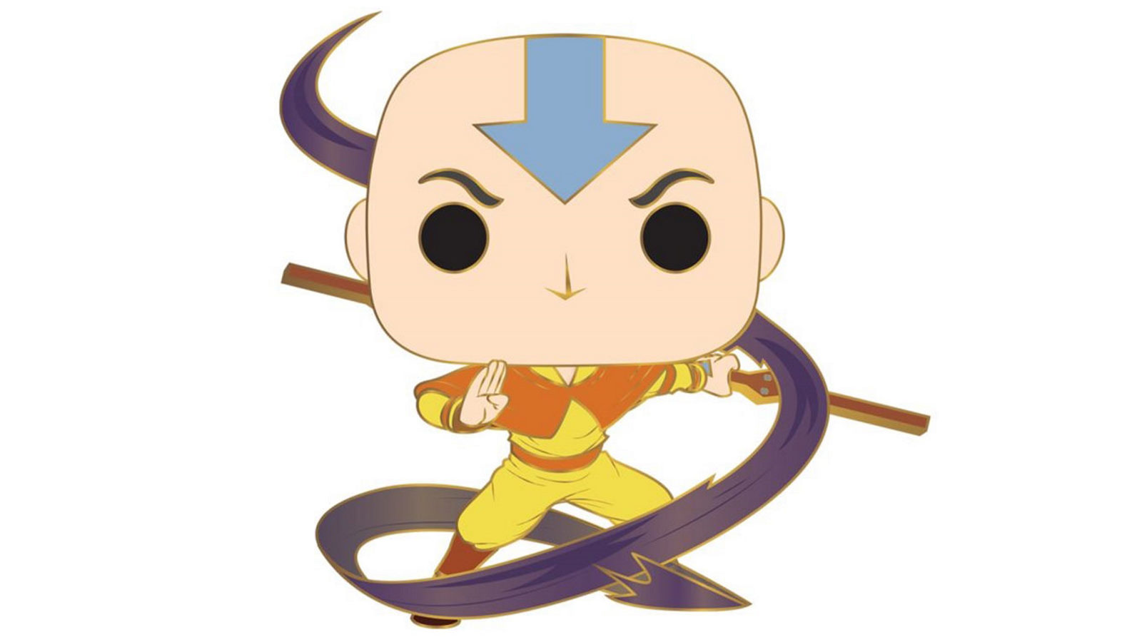 Avatar Aang 4-inch Pop! Enamel Pin