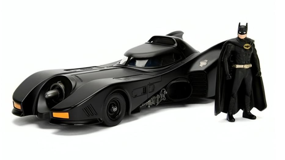 DC Batman 1989 Batmobile Diecast Model Kit Harvey Norman