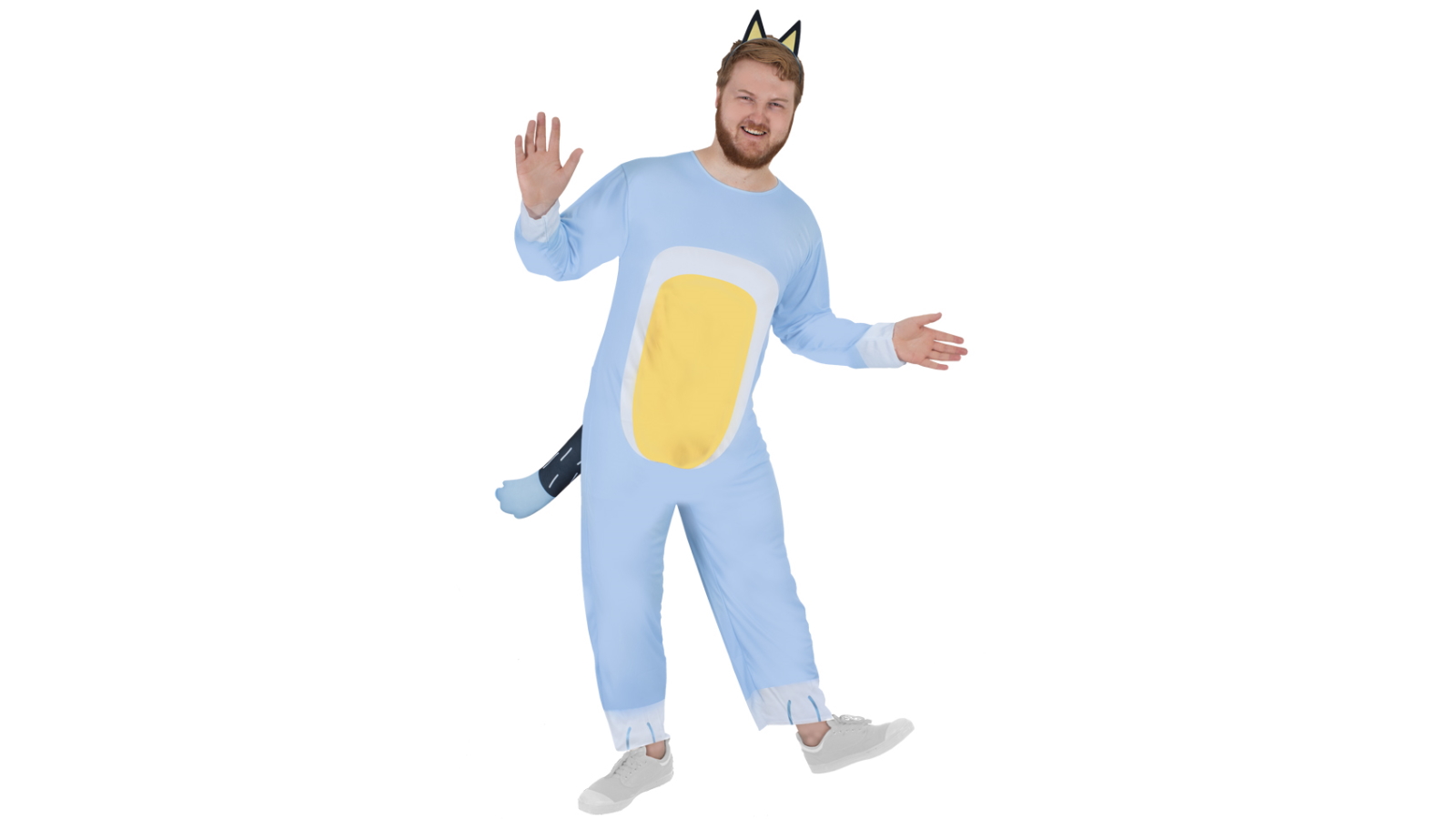 Bluey Bandit Dad Adult Costume - Size Extra Large