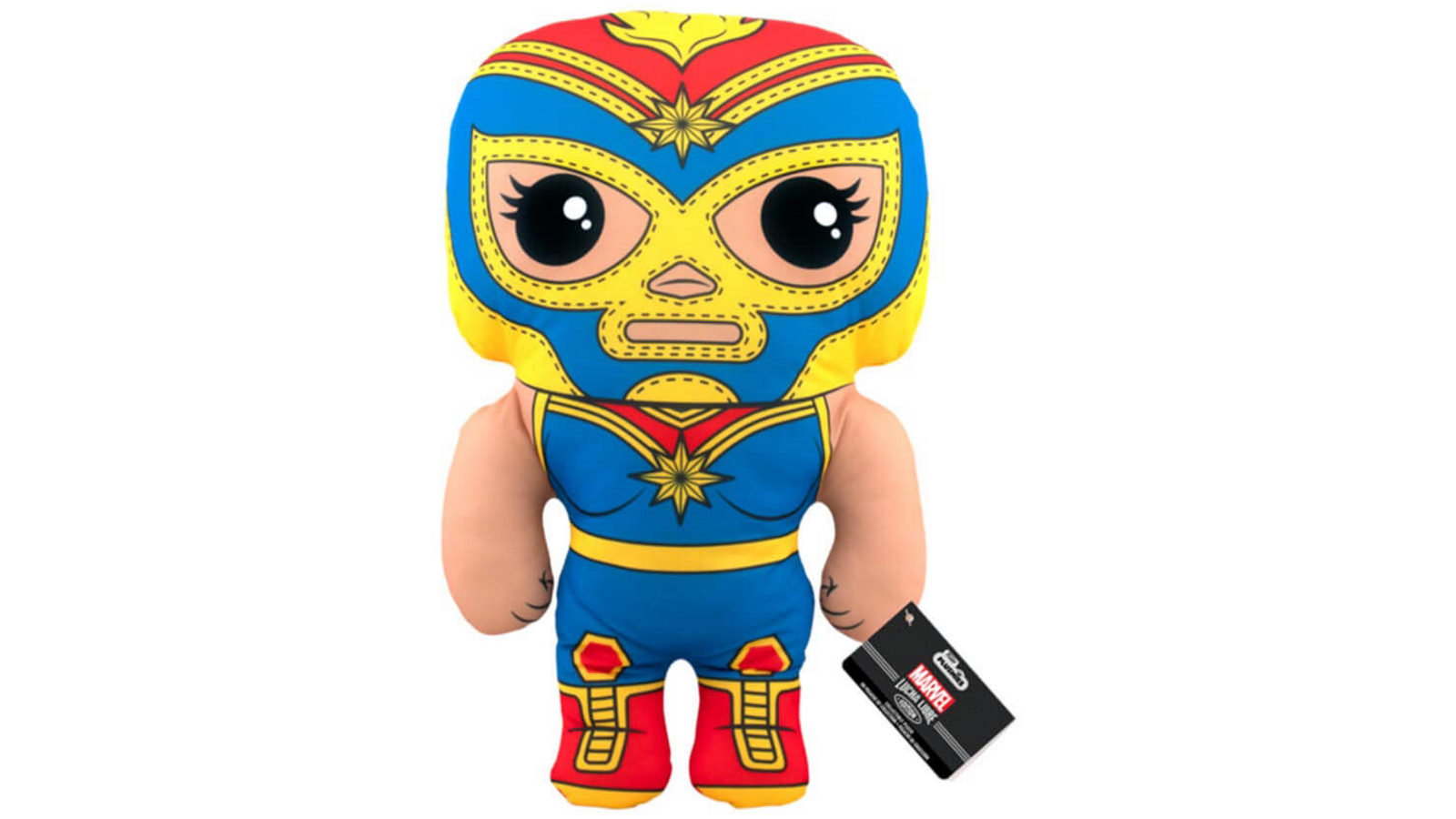Captain Marvel Luchadore 17-inch Plush