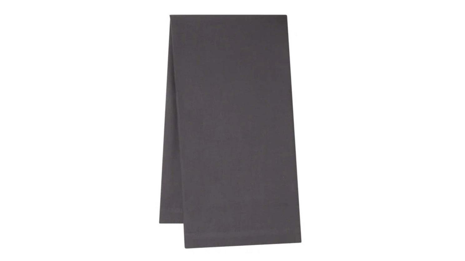 Maxwell and Williams 300 x 150cm Charcoal Cotton Rectangular Tablecloth