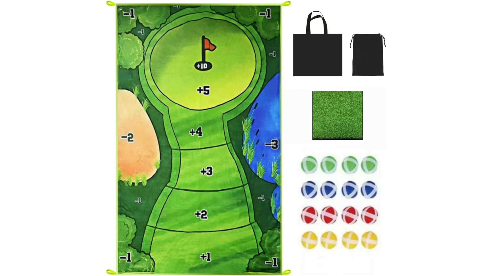 Randy and Travis Machinery Casual Indoor Golf Putting Practice Set