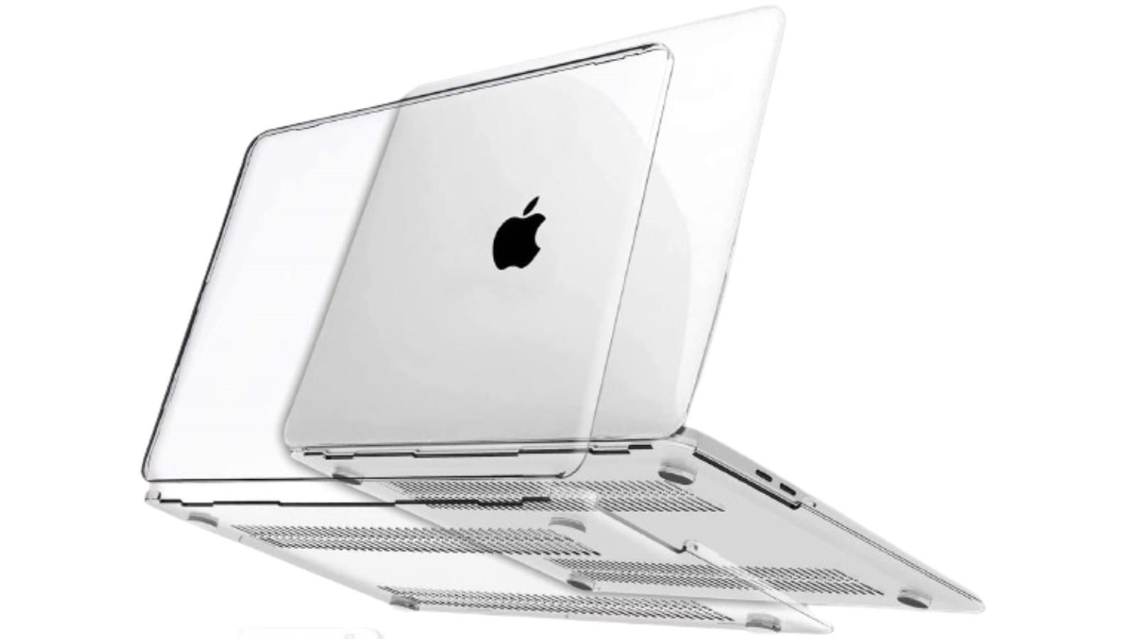 Vikus Plastic Hard Case for MacBook Air 13-inch Crystal Clear Case