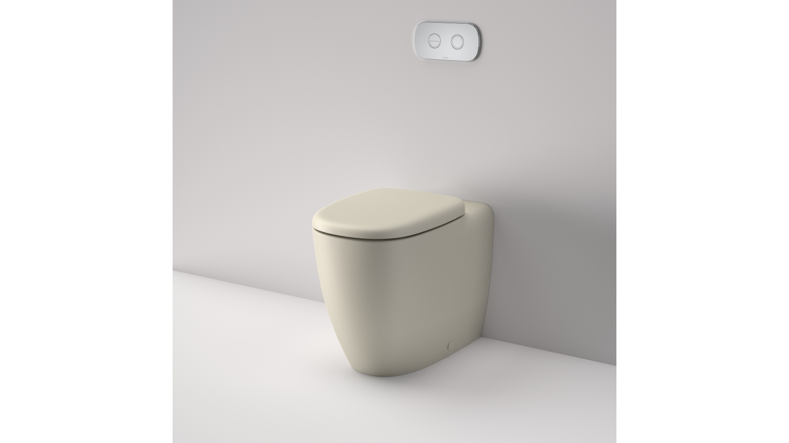 Caroma Contura II Cleanflush Invisi Series II Wall Faced Toilet Suite ...