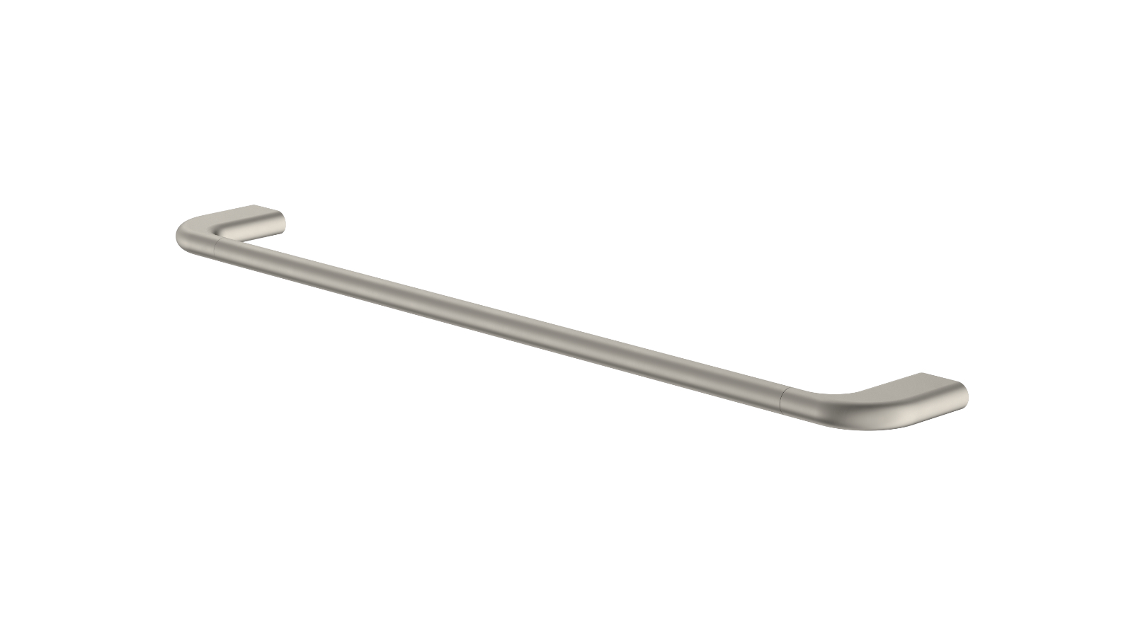 Caroma Contura II 620mm Single Towel Rail - Brushed Nickel
