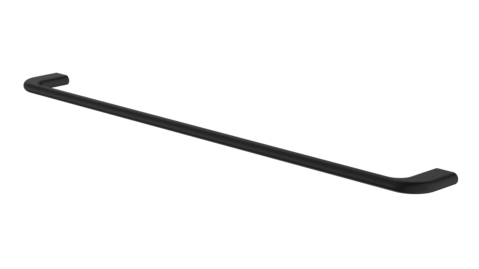 Caroma Contura II 820mm Single Towel Rail - Matte Black