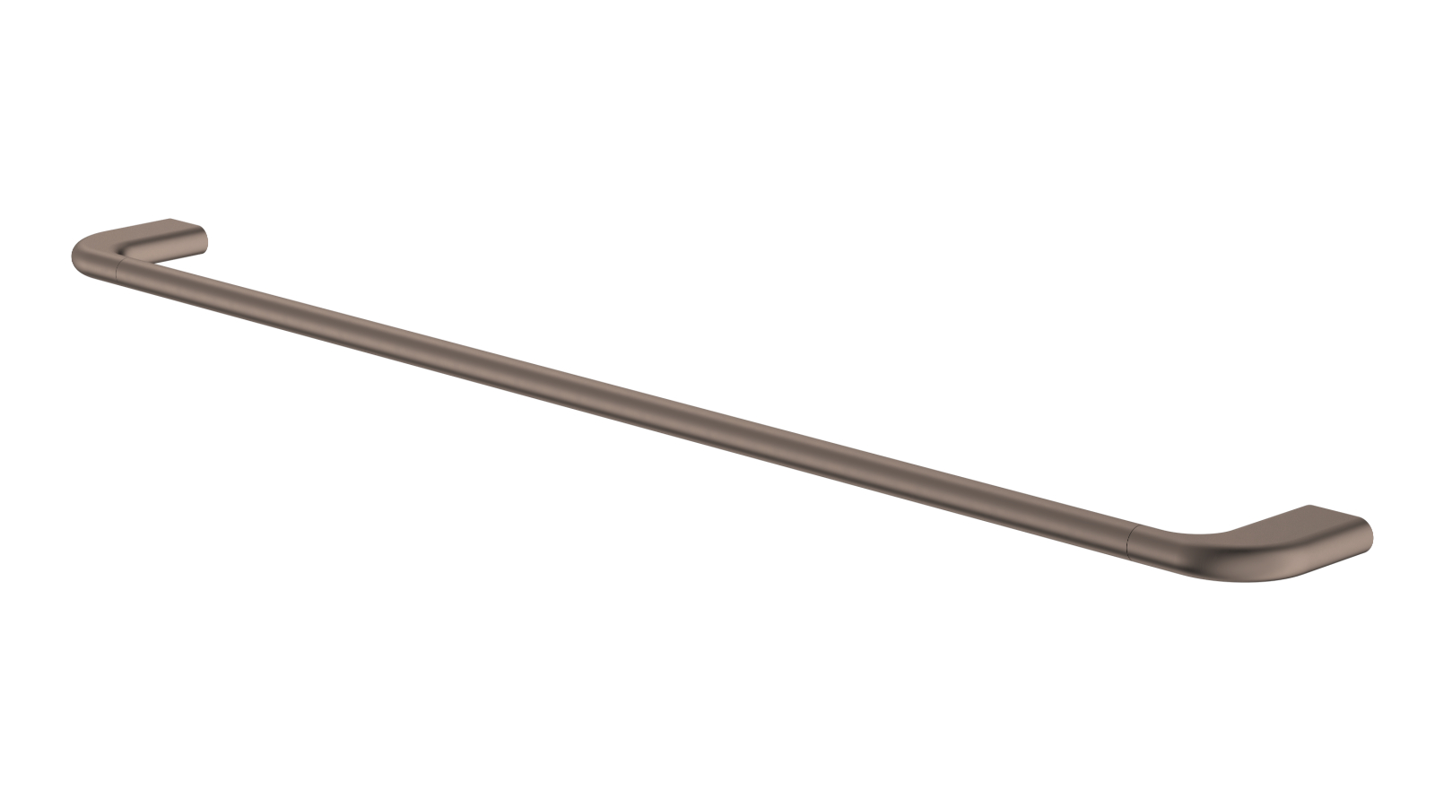 Caroma Contura II 820mm Single Towel Rail - Brushed Bronze