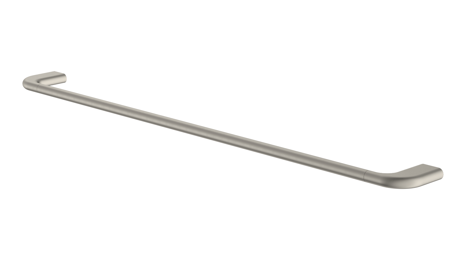 Caroma Contura II 820mm Single Towel Rail - Brushed Nickel